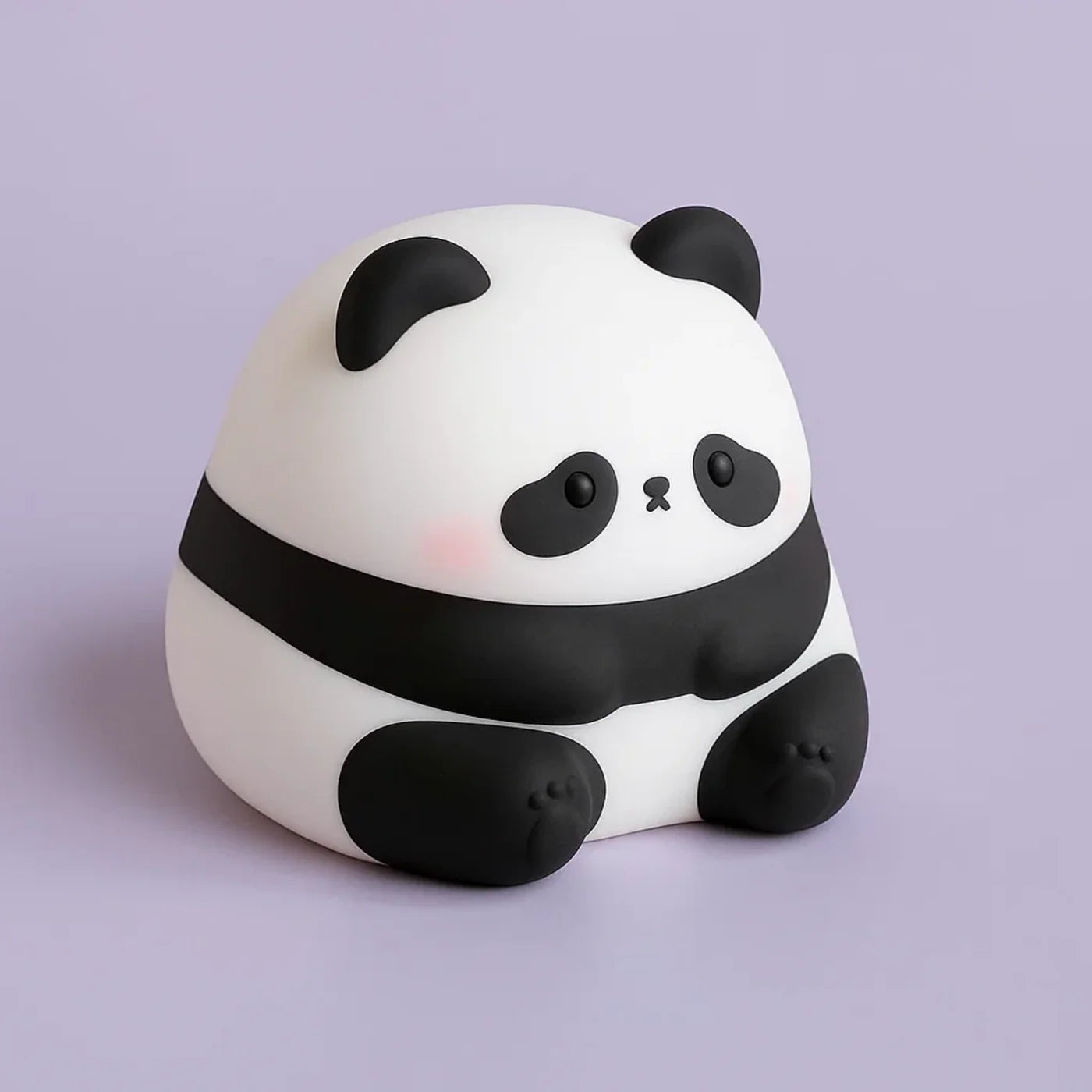 Big Adorable Panda Head Silicone Night Lamp – Soft Glow for Cozy Nights